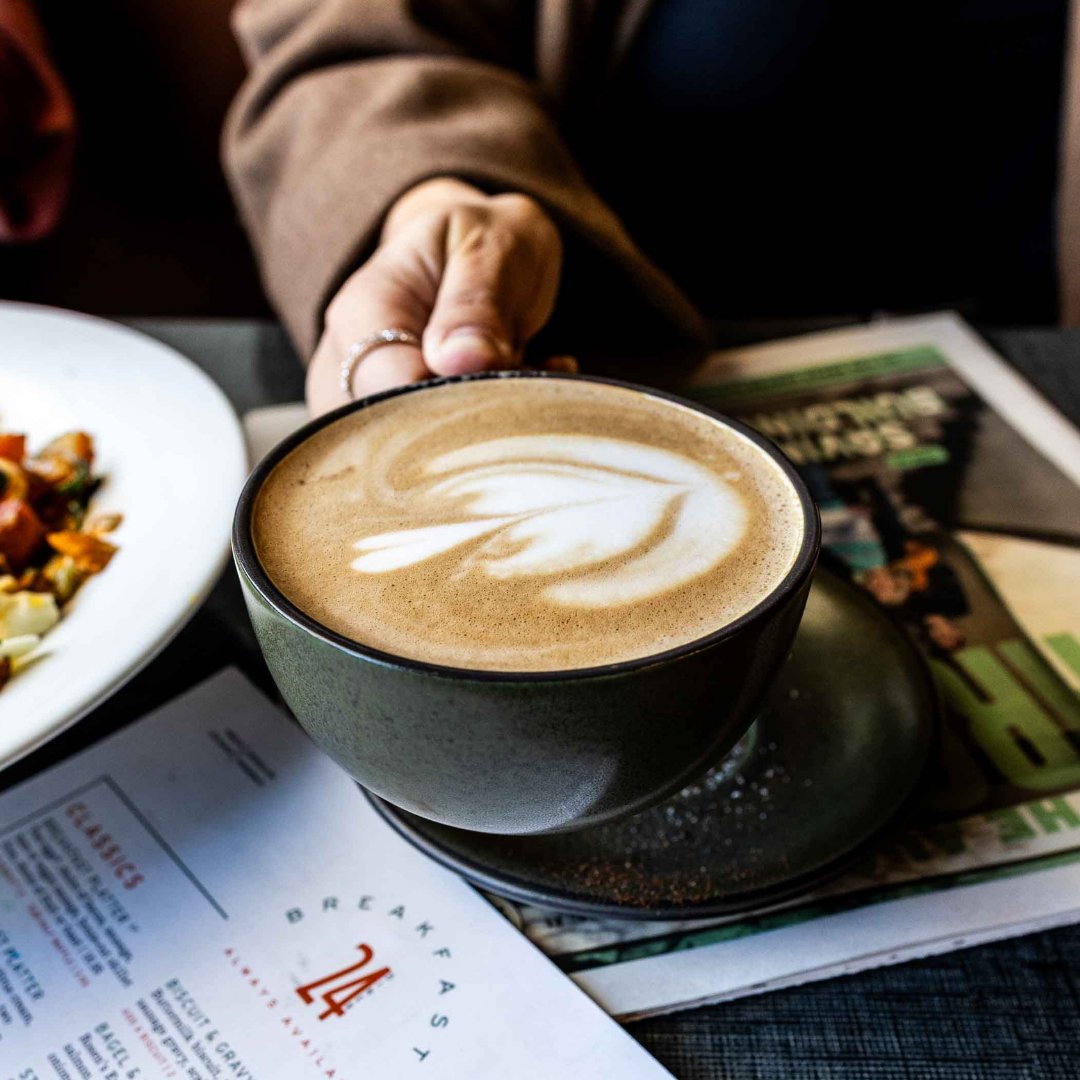 Some days call for hash, toast, and a second cup of coffee.

We pour our own 24 Diner drip and espresso blend, roasted locally by @texascoffeetraders!

#24Diner #AustinEats #24HrDiner #AustinFoodies | 24 hour diner | open all night