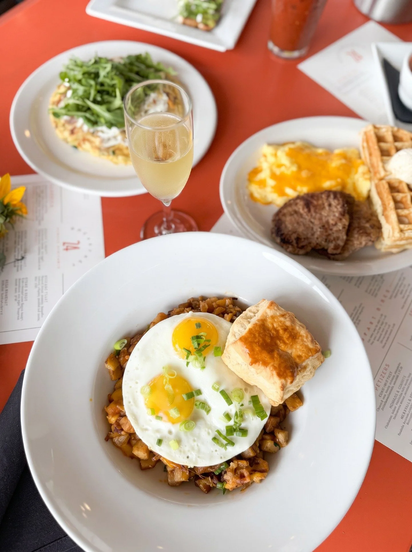 A little breakfast. A little brunch. A little &ldquo;one more mimosa.&rdquo;

#24Diner #ATXFoodie #AustinEats #NewMenuDrop #FreshEatsATX | where to brunch in atx | best brunches austin