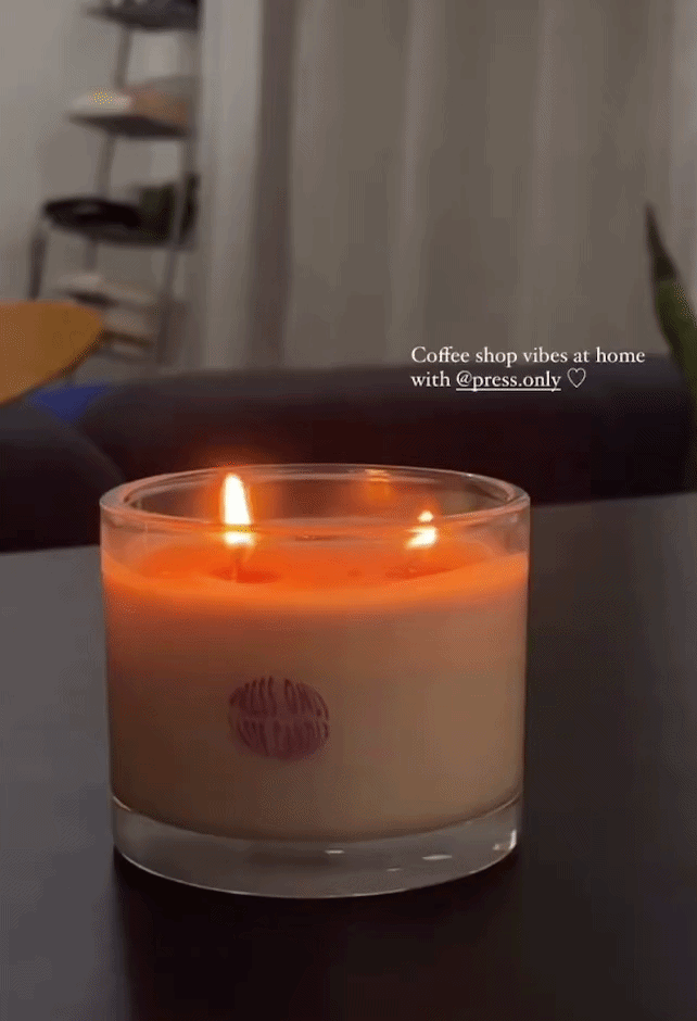 LATTE CANDLE