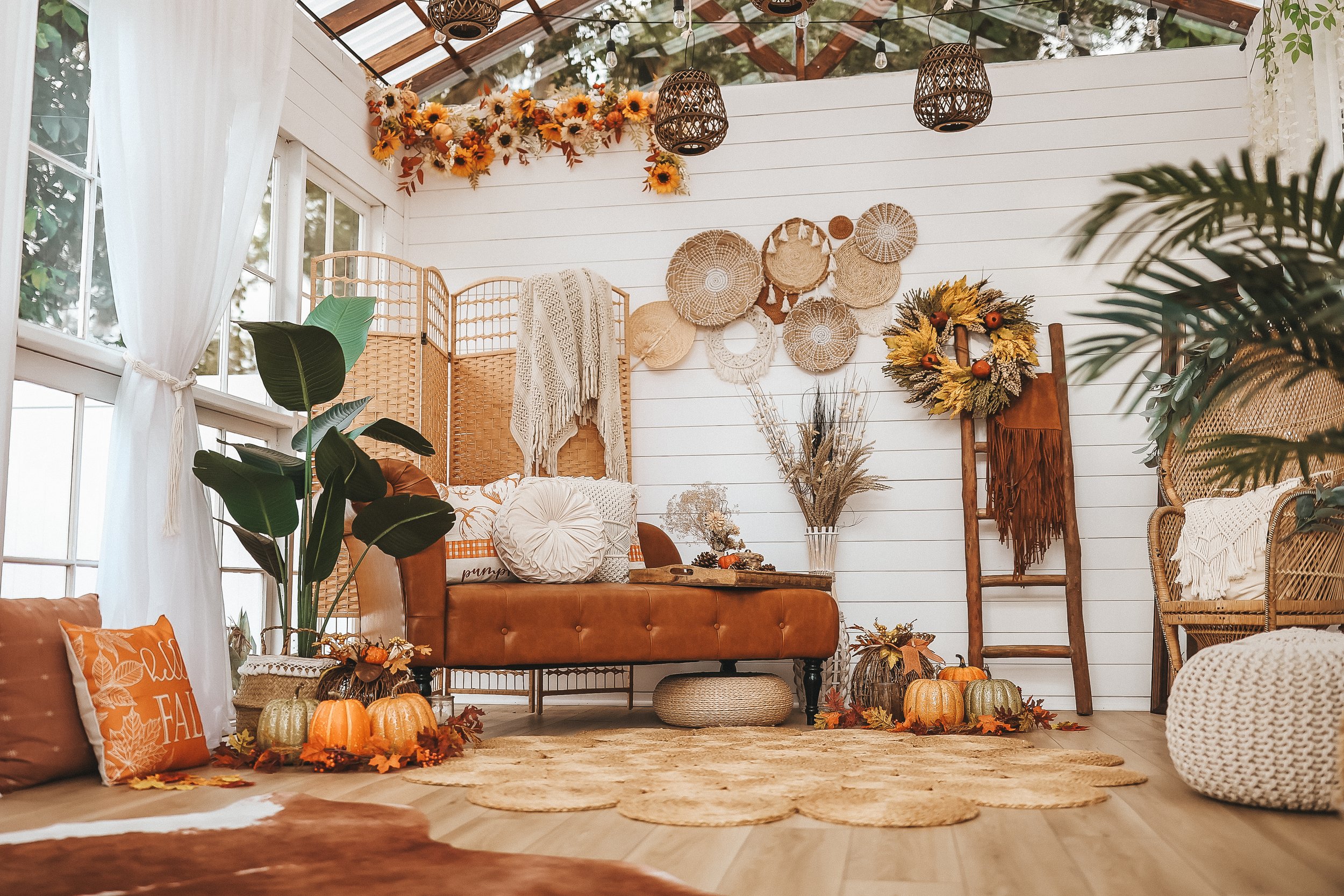 Fall Decoration for photo Studio