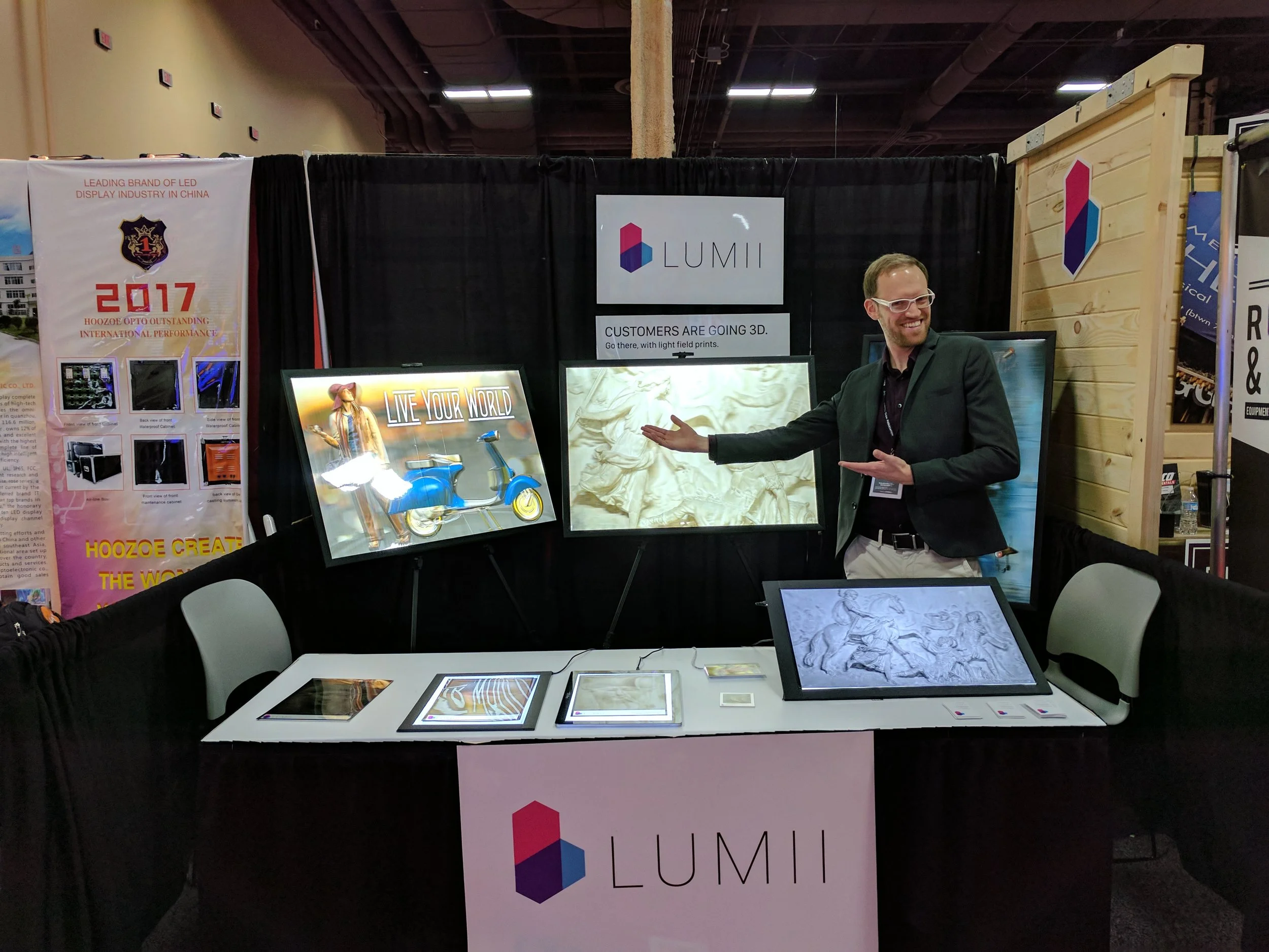 Lumii made a big impression at ISA Sign Expo in Las Vegas!