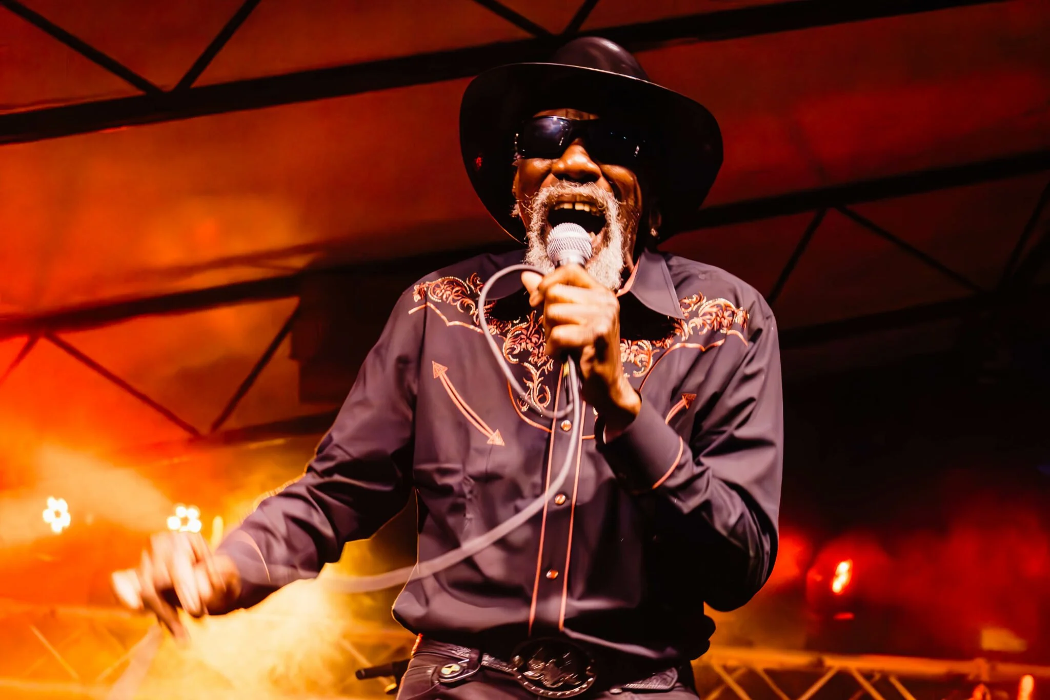 Robert Finley performs at Mohawk.