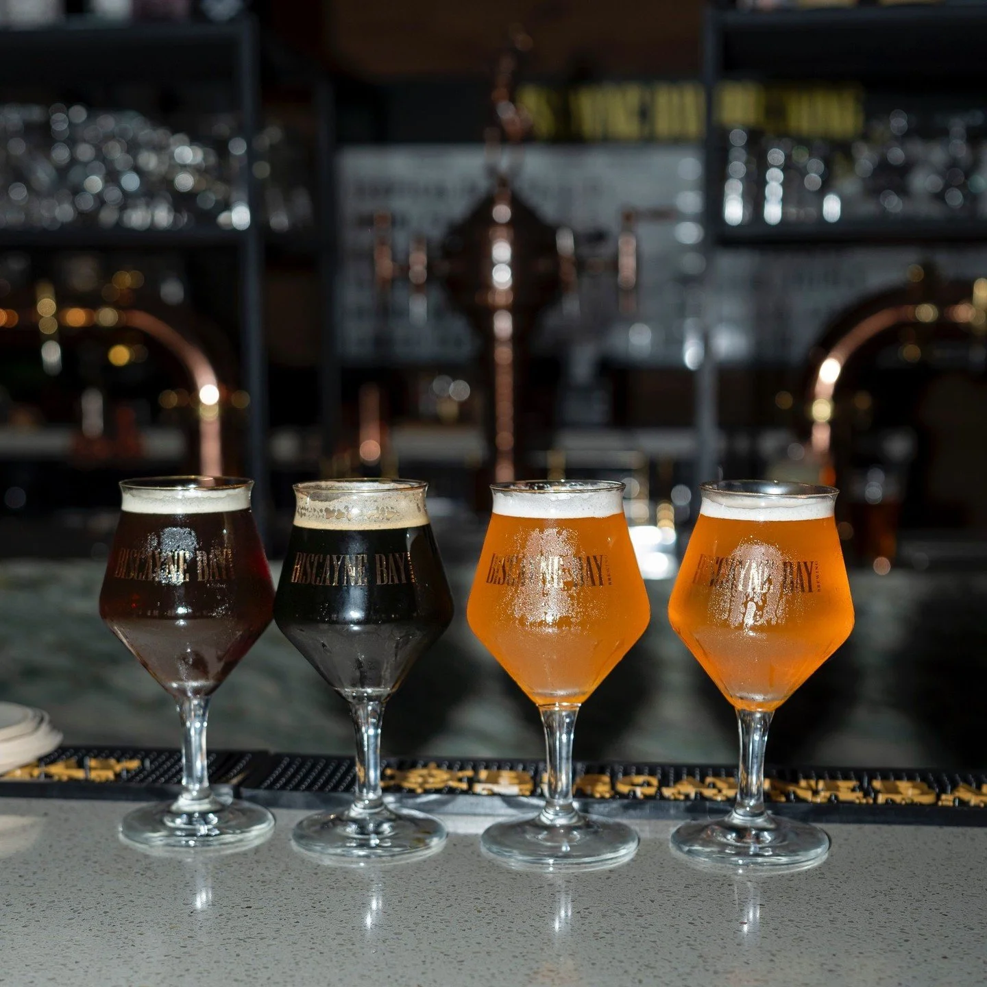 Lineup&rsquo;s looking strong today 👀🍻 Sunday Football + beer all day? Sounds like a fire day to us..⁠
⁠
#HappySunday #biscaynebaybrewing #football #craftbeer