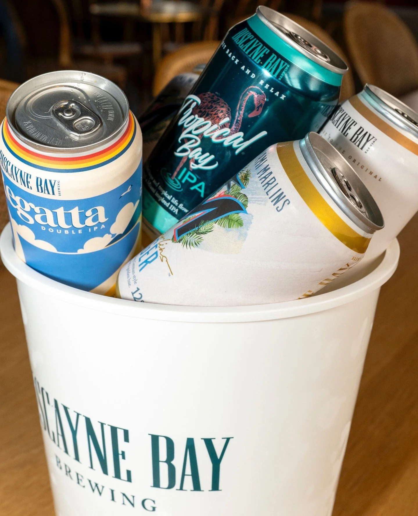 Whatever your vibe today, there&rsquo;s a can for it. Find us close by. 🍺🌴⁠
⁠
#BiscayneBayBrewing