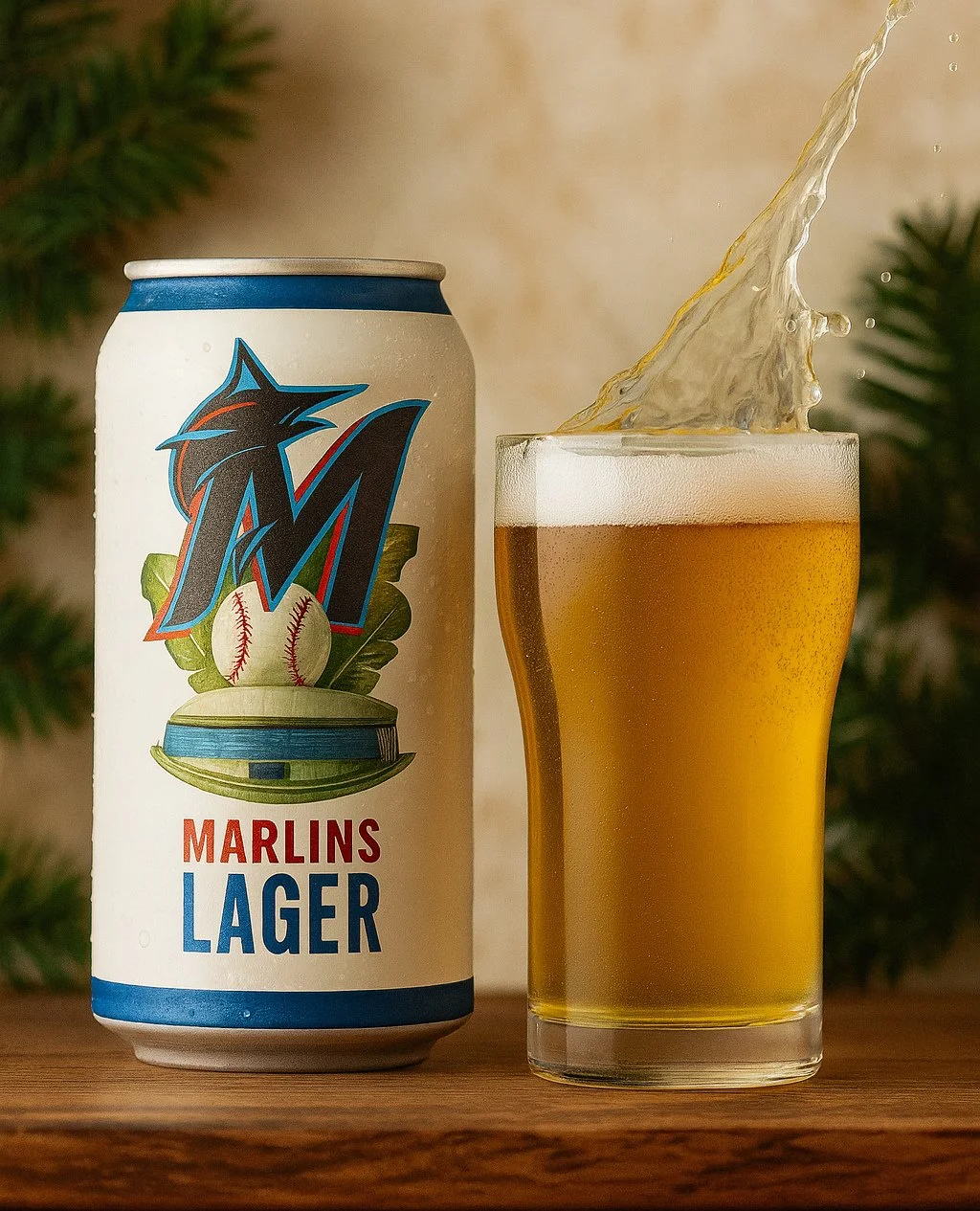 Simple, refreshing, and always a good idea. Our classic Marlins Lager.