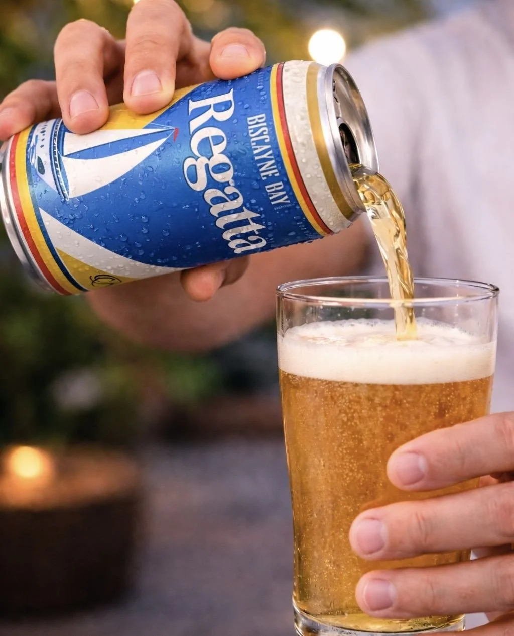 Pour slow. Enjoy faster. Don't forget, snag your favorite Biscayne Bay beers at your local Milams, Publix, Targets, and more! 🍻