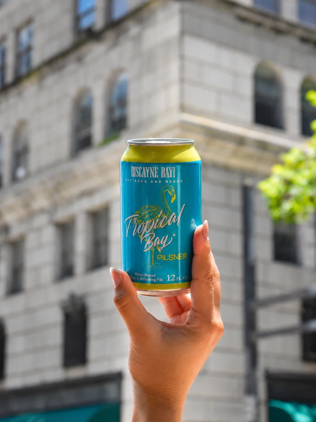 The city never sleeps, but we still know how to sit back and relax. 🍺✨⁠
⁠
#BiscayneBayBrewing #TropicalBayPilsner #DrinkLocal #FloridaCraftBeer #MiamiBeer