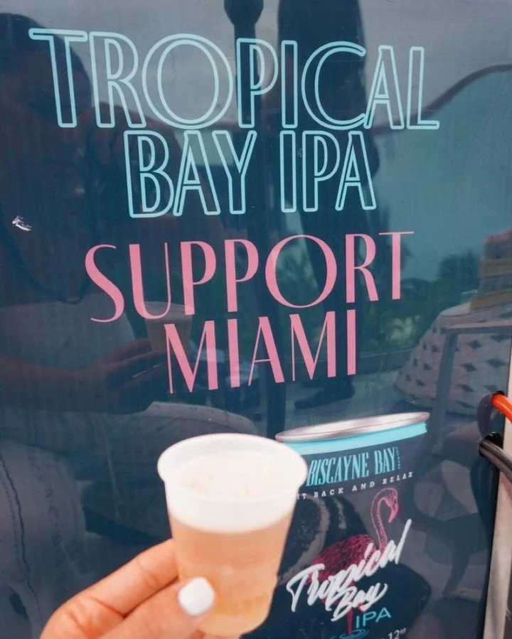 Good beer, good people, good cause. 🌴🍻 Every sip of Tropical Bay IPA helps give back to the Miami community we call home.

#BiscayneBayBrewing #TropicalBayIPA #zoomiami