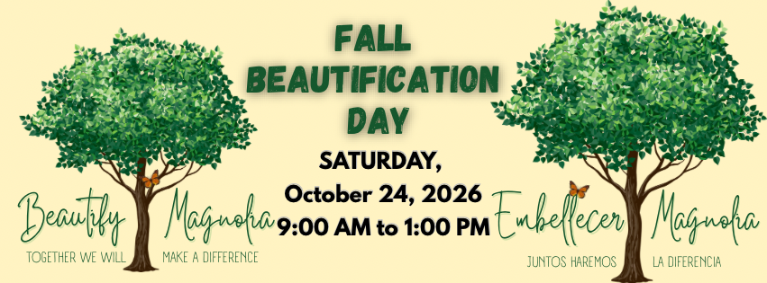 Beautification banner