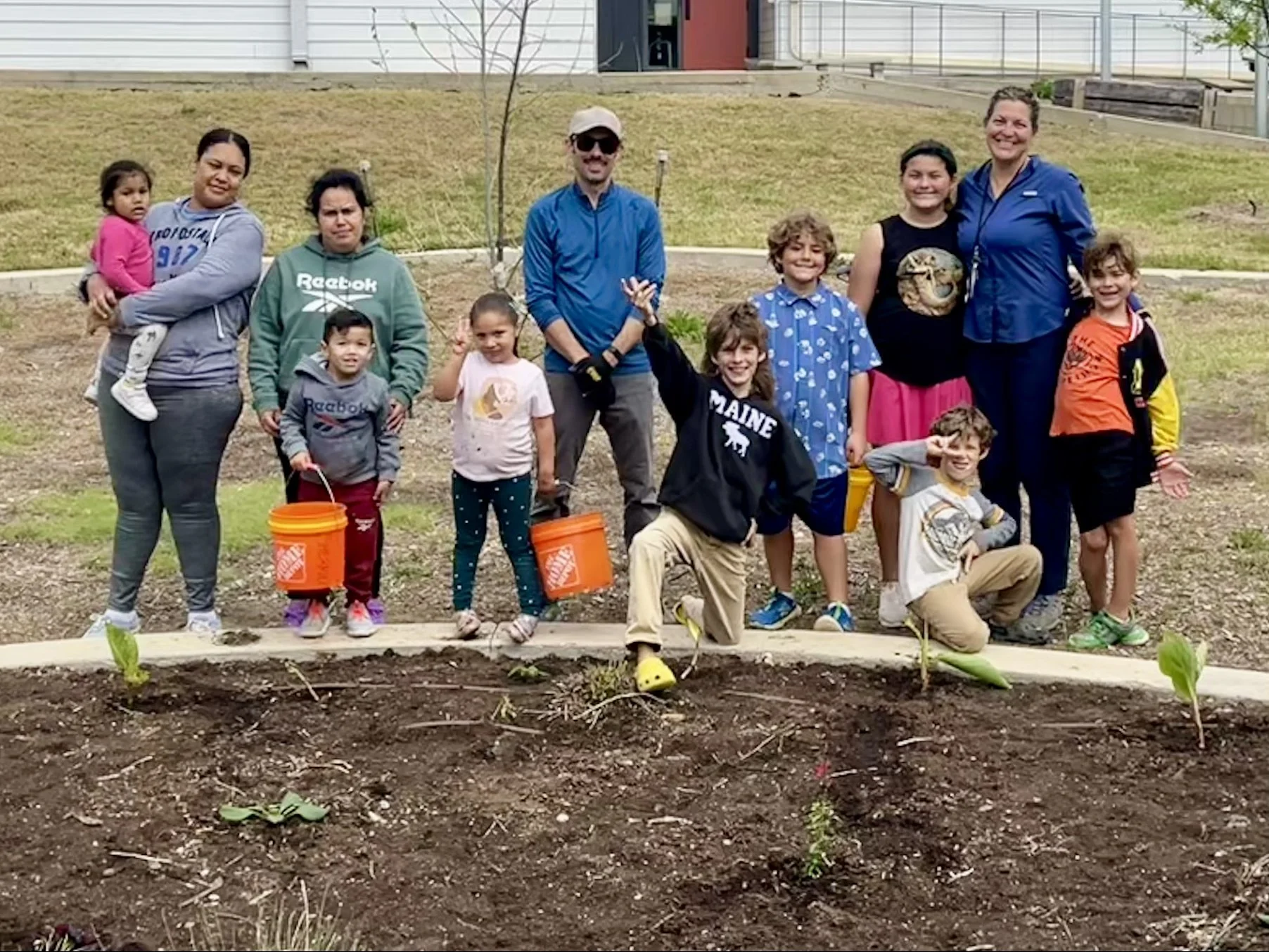 Beautification Garden Day at Magnolia Montessori