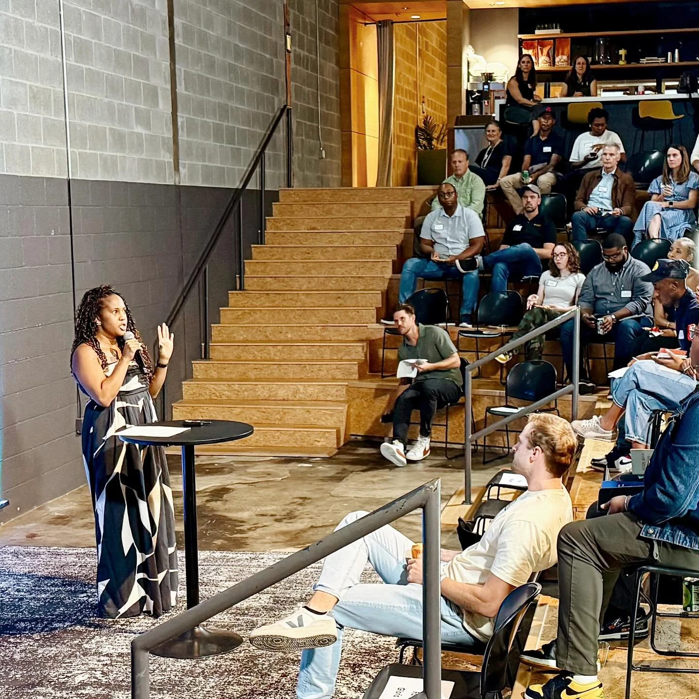 What a gift to get to host the Vision Night with @plywoodpeople. Our world needs visionaries who believe better is possible. There is much to complain about (*waves hands around erratically), but thank goodness for those who are actively creating cul