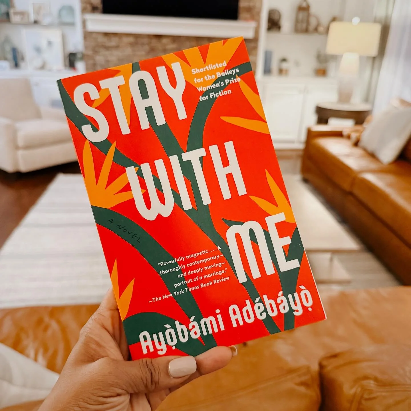A birthday treat to me! Just finished Stay With Me by @theayobamiadebayo, and it was fantastic! One thing I&rsquo;m doing for my mental health this fall is I joined a local book club, and I&rsquo;m stretching my library beyond the self-help and perso
