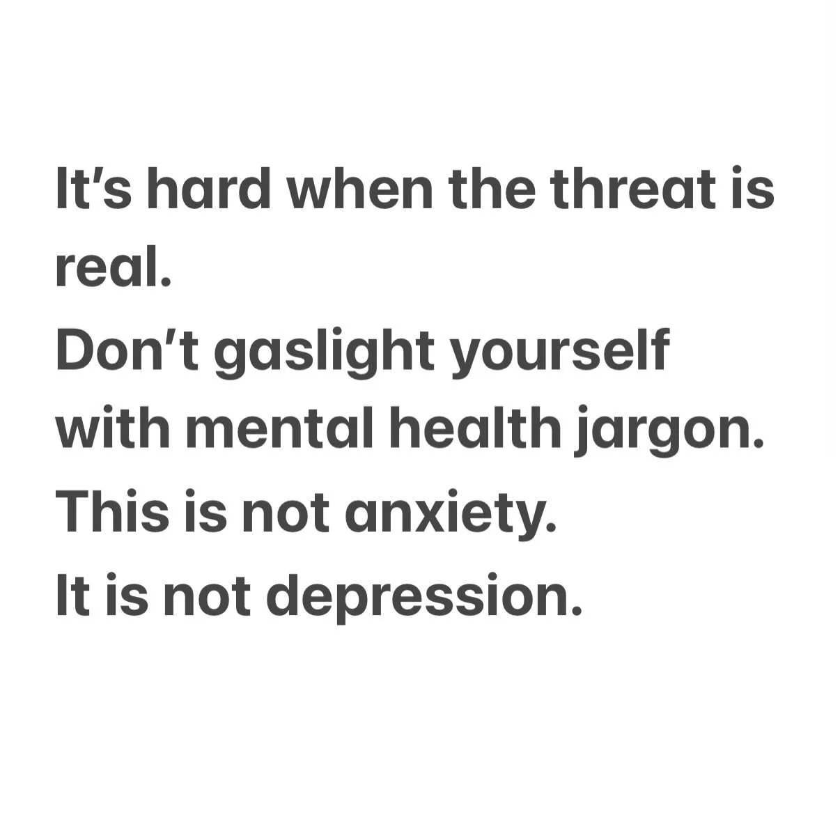 This isn&rsquo;t a drill. But, we will be okay. Fear flourishes in isolation. Stay connected. Do not fear. I love you, friends. 💔