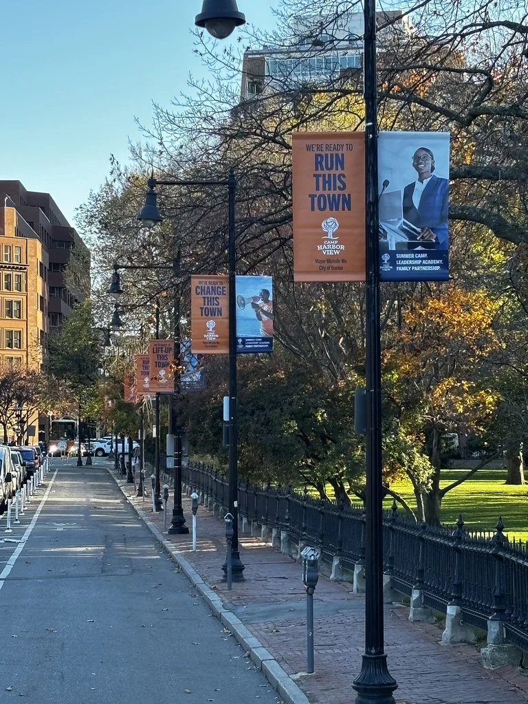 Light Pole Banner Program for City of Boston Camp Harborview