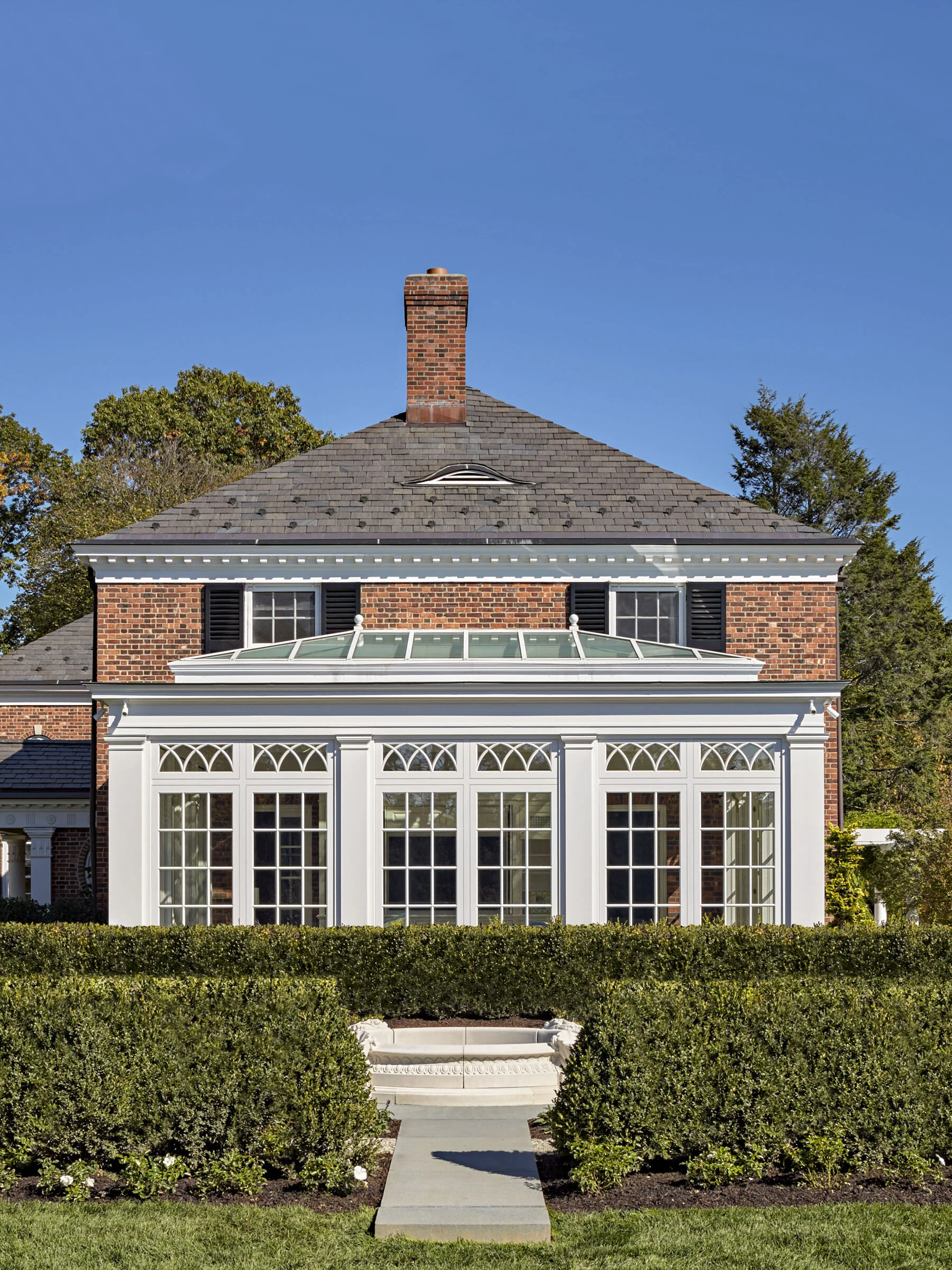 Brick Georgian Residence