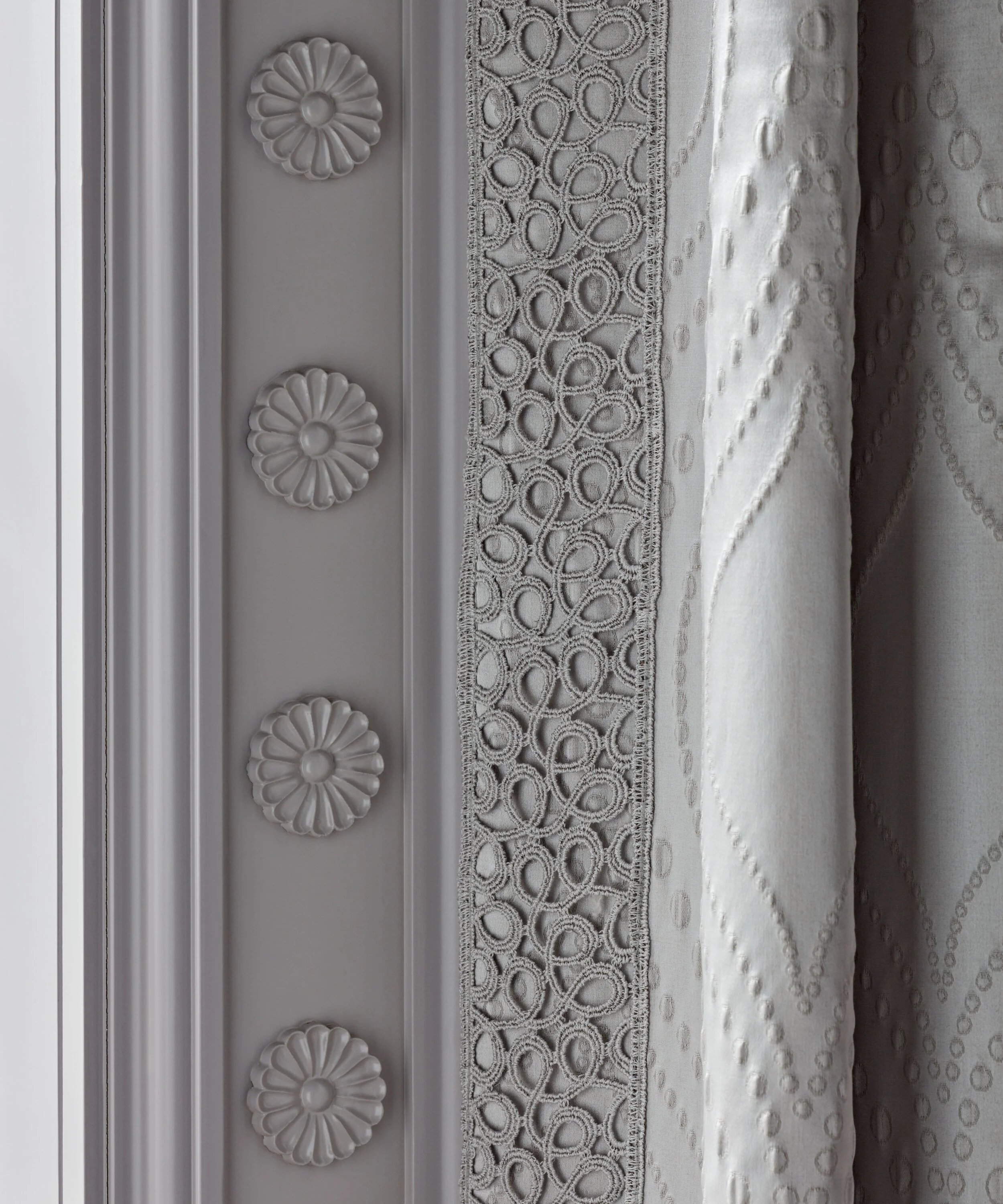 Colonial home in Greenwich CT, mantel millwork detail