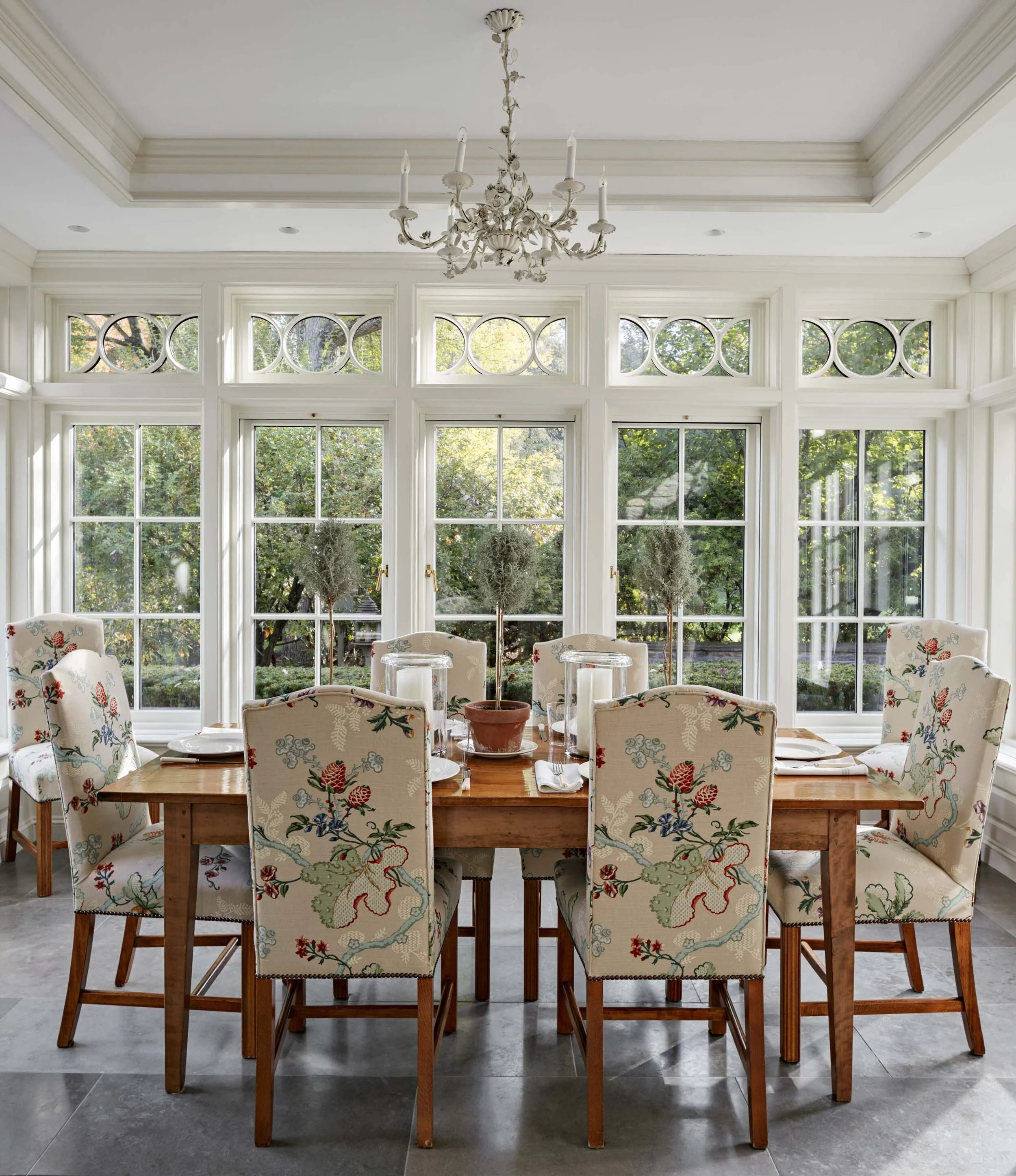 Georgian home in Greenwich CT, kitchen butler pantry detail
