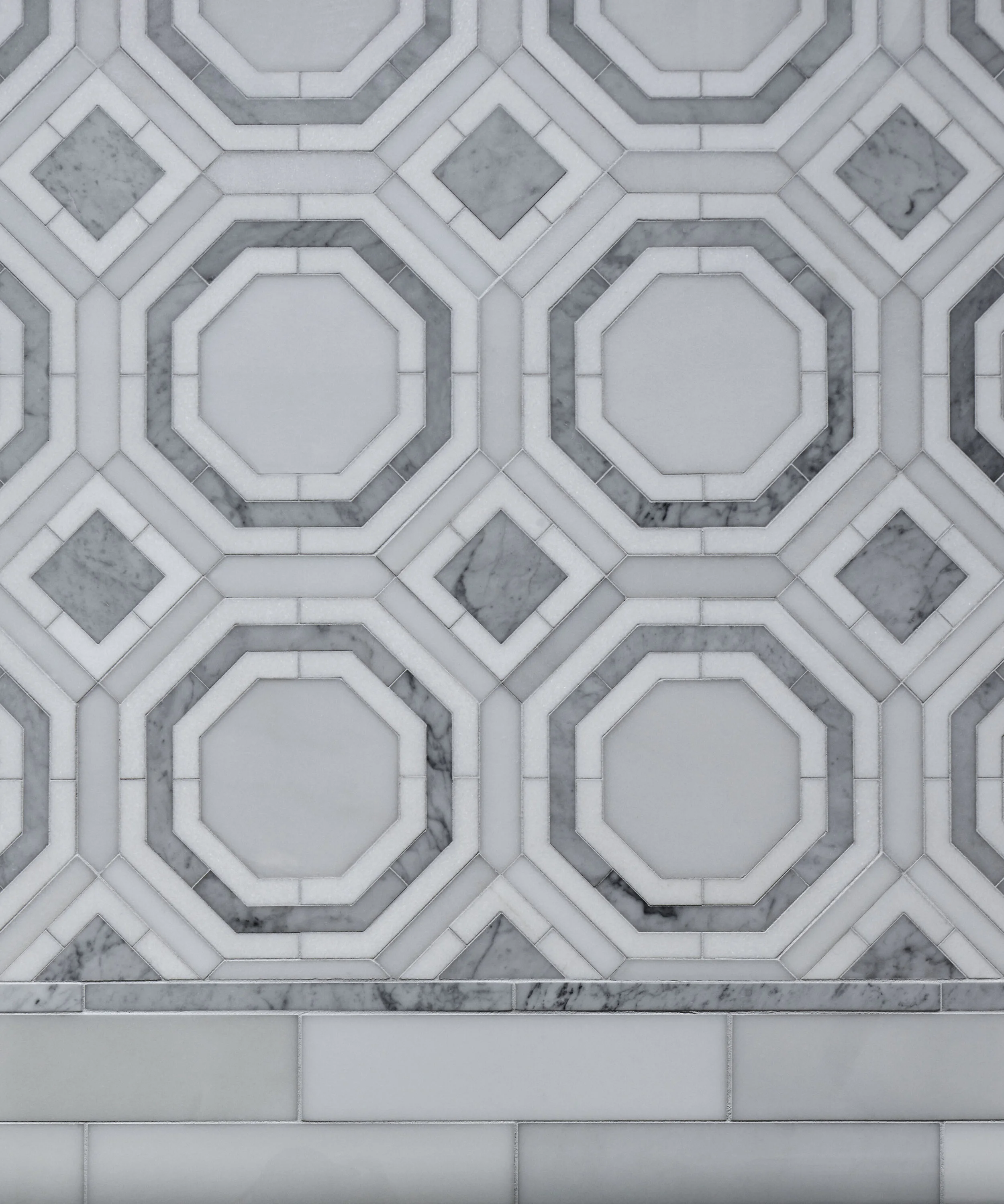 Georgian home in Greenwich CT, bathroom soaking tub detail