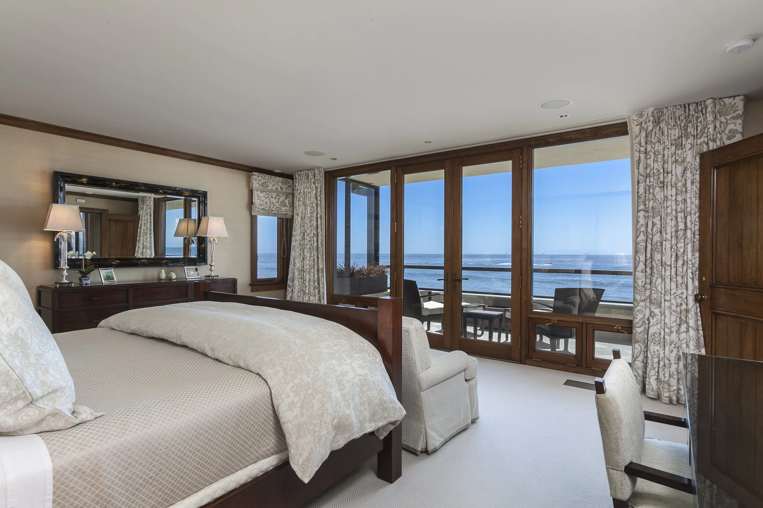 ShingShingle style home in Greenwich CT, bedroom window