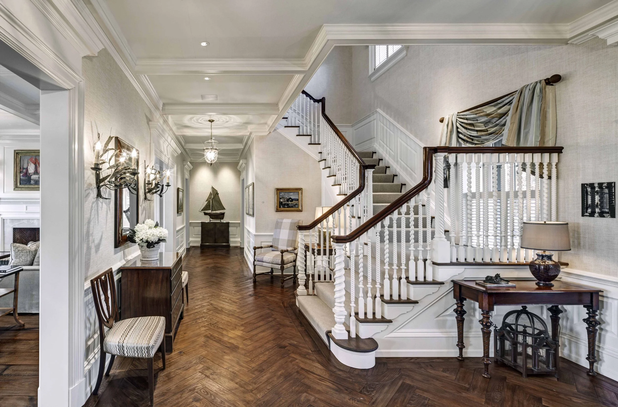 15a - Shingle Style Residence - Entry Hall.jpg