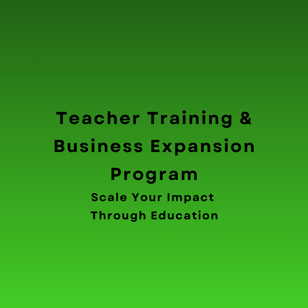 Teacher Training & Business Expansion Program