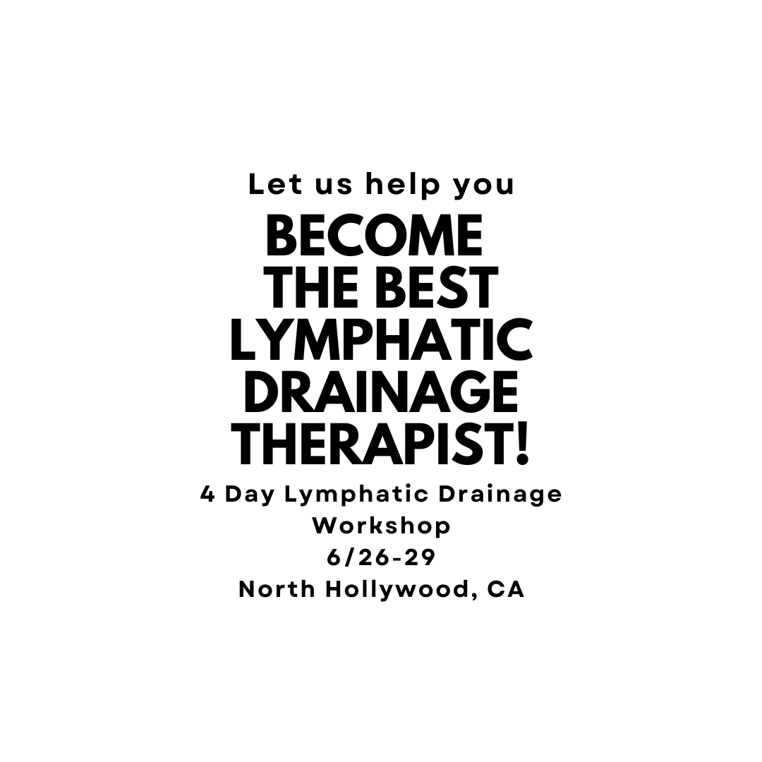 4-Day Group Lymphatic Drainage Workshop 6/26-29