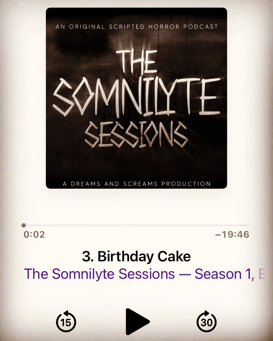 Listen to the third episode of The SomniLyte Sessions. Available now on Apple Podcats, Spotify and our official website dreamsandscreams.net. #podcast #horror #radioshow #dreams #scarystories #horrorpodcast #originalstories