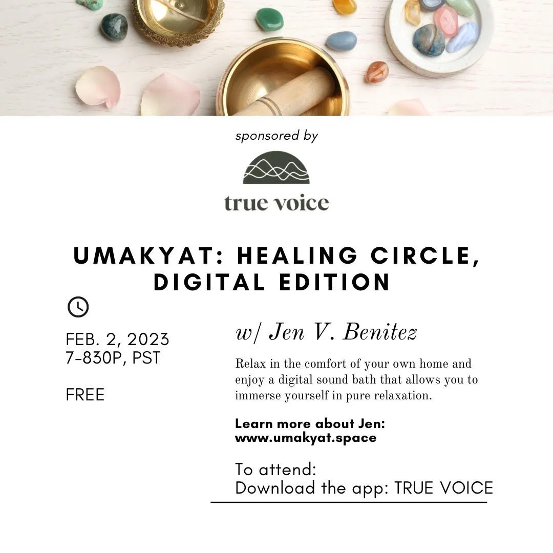 True Voice sponsors UMAKYAT Healing Circle, Digital Edition