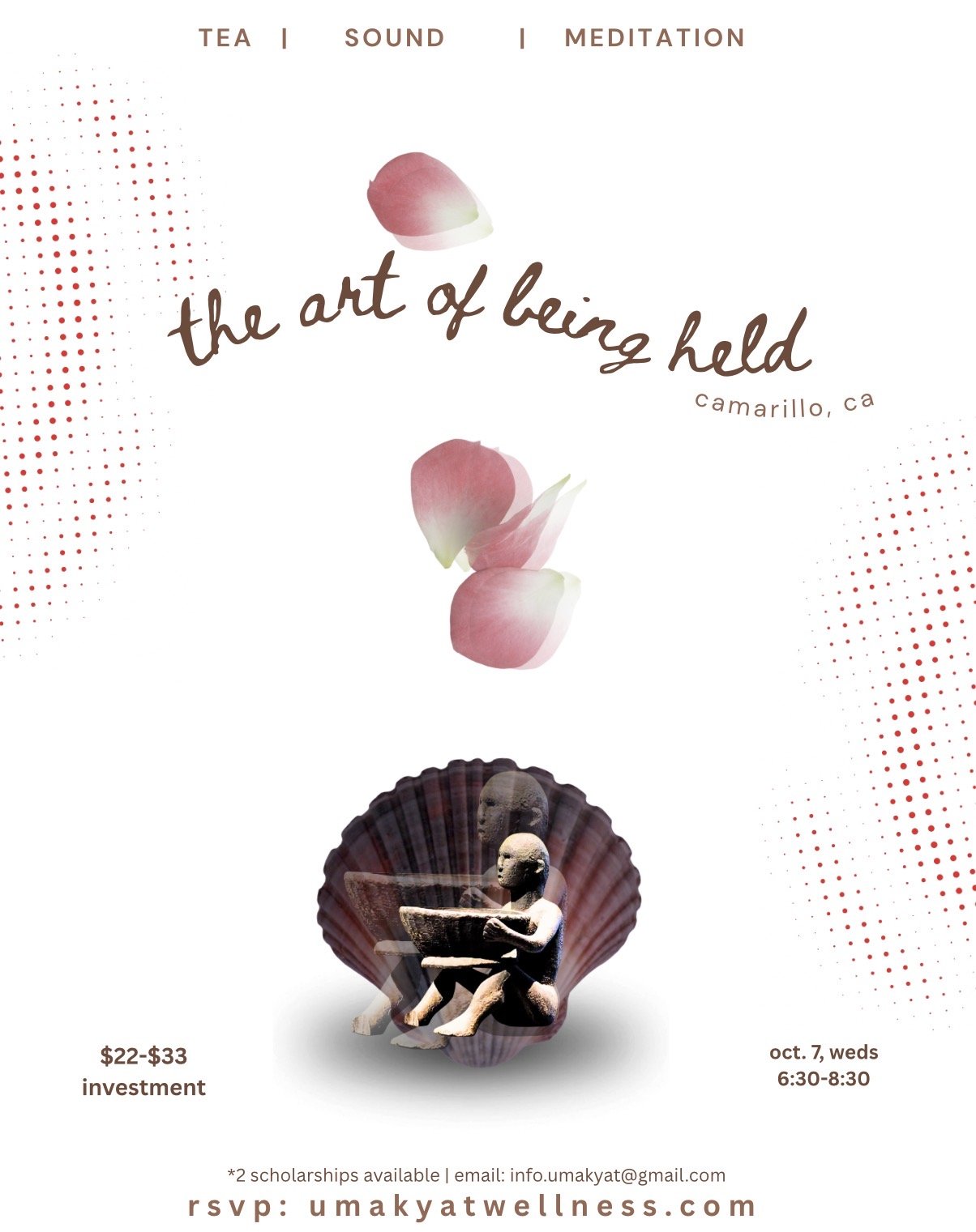 The Art of Being Held  10/7