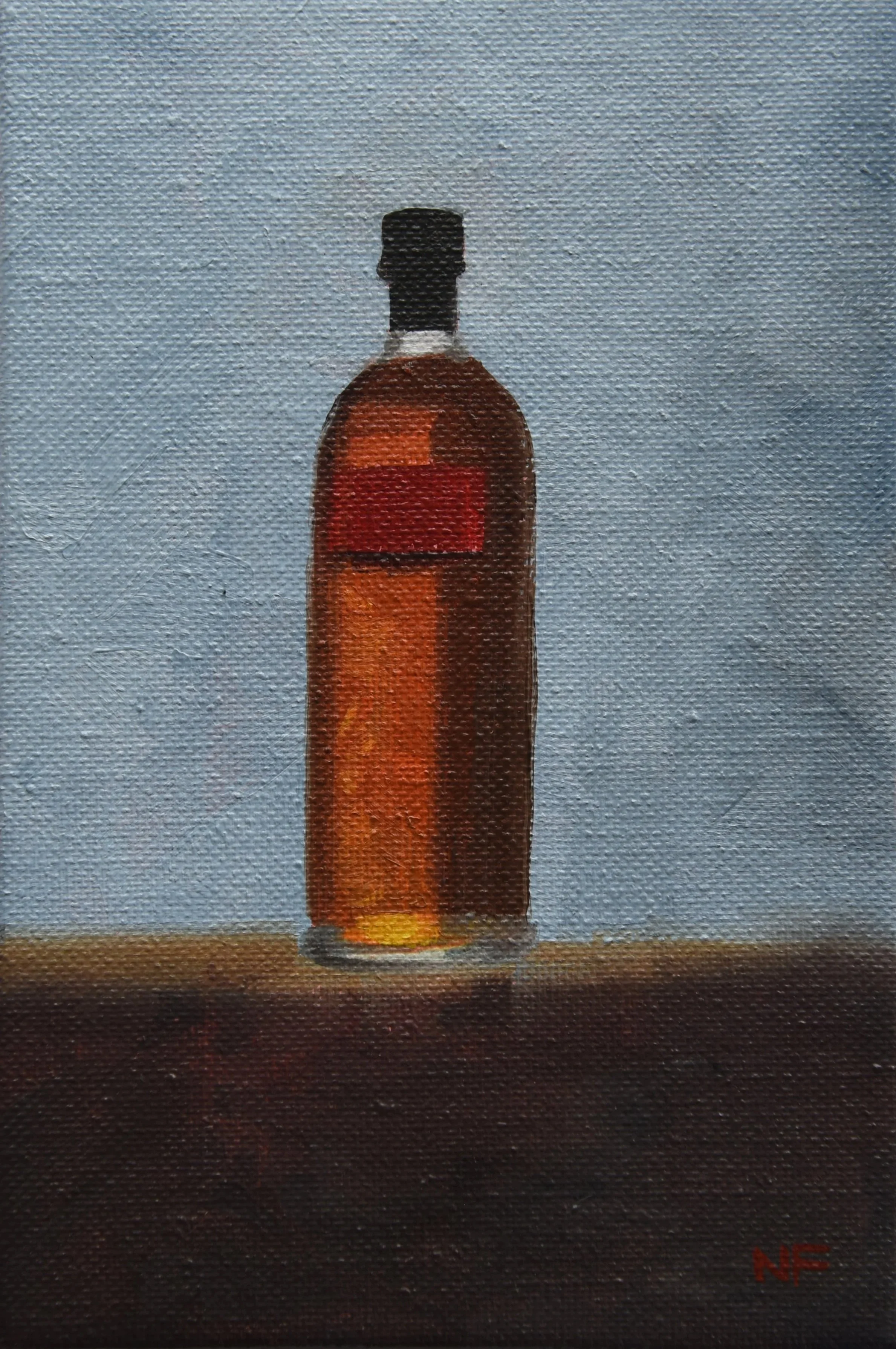 "Pendleton Bottle 1"  • 2025 • Oil on canvas