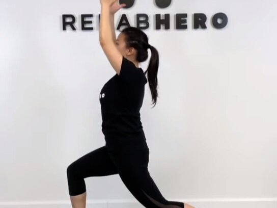 How to Do the Standing Lunge Stretch