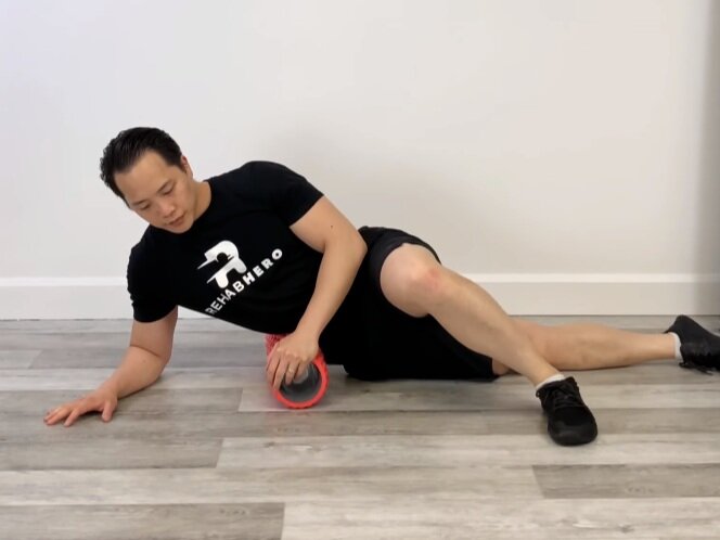 Obliques Foam Roll — Rehab Hero