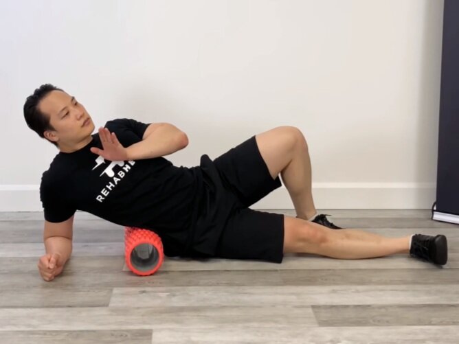 Quadratus Lumborum Foam Roll — Rehab Hero