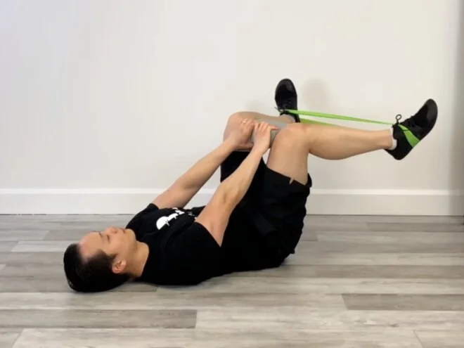 Hip External External Rotation Band Exercises Hip Rotation