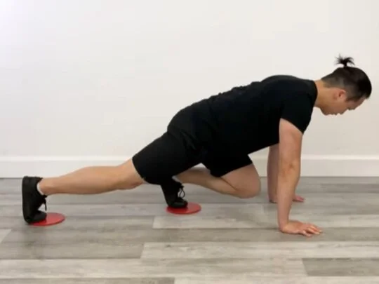 Mountain Climbers Slider Core Exercises Minute Abs Core Workout