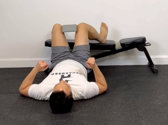 Internal Rotation Hip Lift — Rehab Hero