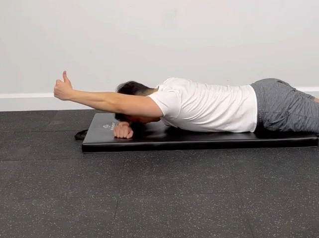 Prone Y Raise Rehab Hero Prone Y Raise Rehab Hero