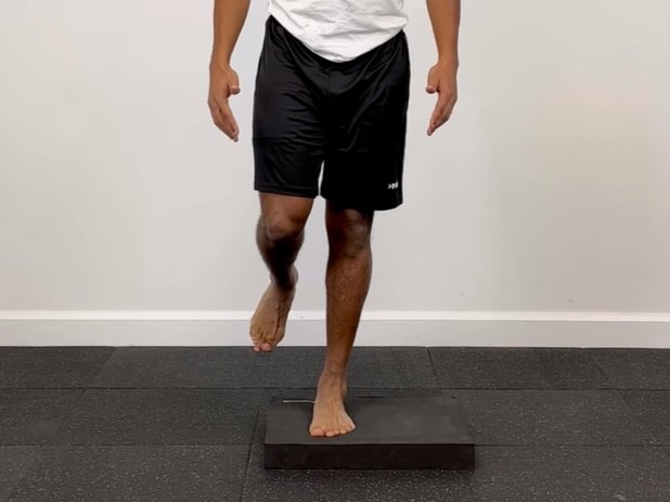 Balance Pad Single Leg Stance — Rehab Hero