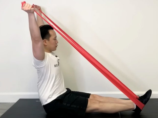 Muscles Shoulder Y Raise 9+ Thousand Raise Dumbbell Royalty-Free