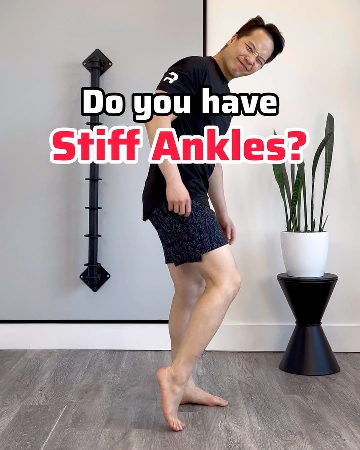 🚨 HOW TO GET MORE ANKLE MOBILITY 🚨

When most people think about stiff ankles, we&rsquo;re mostly talking about having limited ankle dorsiflexion. This is the position needed to get your knees to past your toes in a lunge, squat, or when climbing u