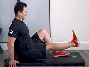 Seated Straight Leg Raise EQI — Rehab Hero