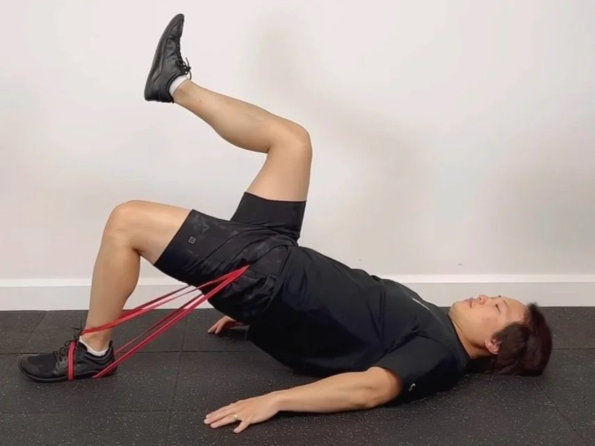 Single Leg Bridge Glute Single Leg Bridge Glute