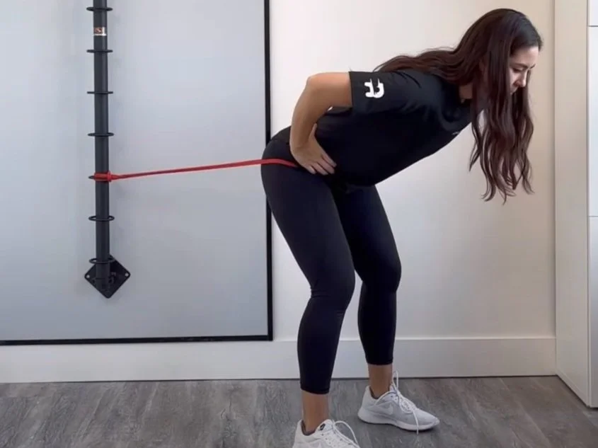 Banded Hip Hinge Rehab Hero Banded Hip Hinge Rehab Hero