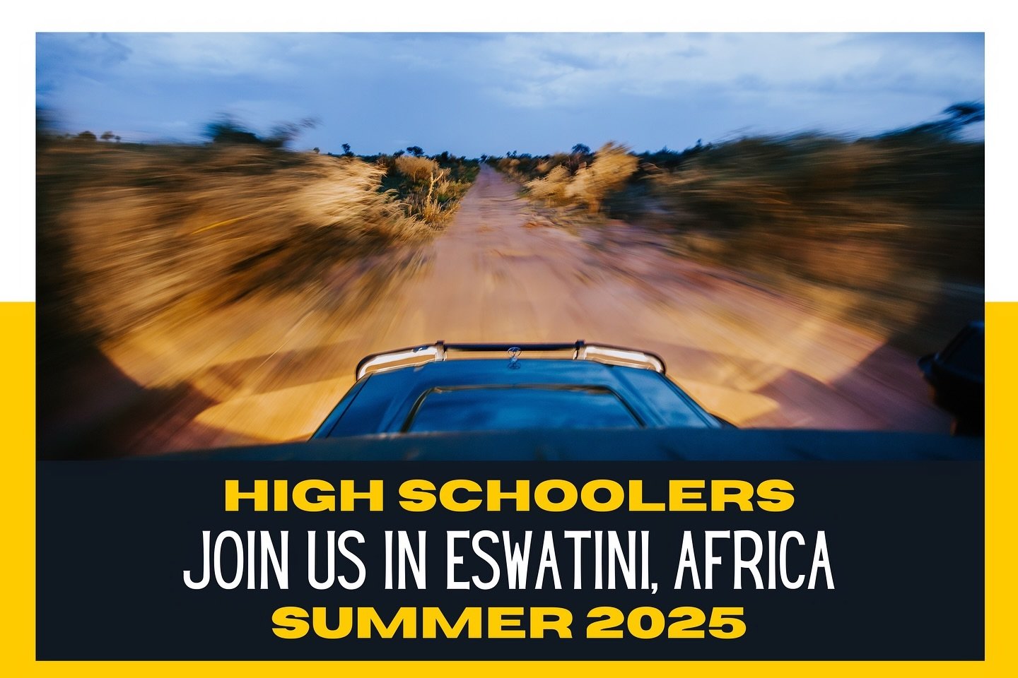 High school friends, join us next summer at our newest @501collective location: Eswatini, Africa. 

Eswatini (named Swaziland, until the king changed the name of his country in 2018) is one of the last absolute monarchies in the world, and the last i