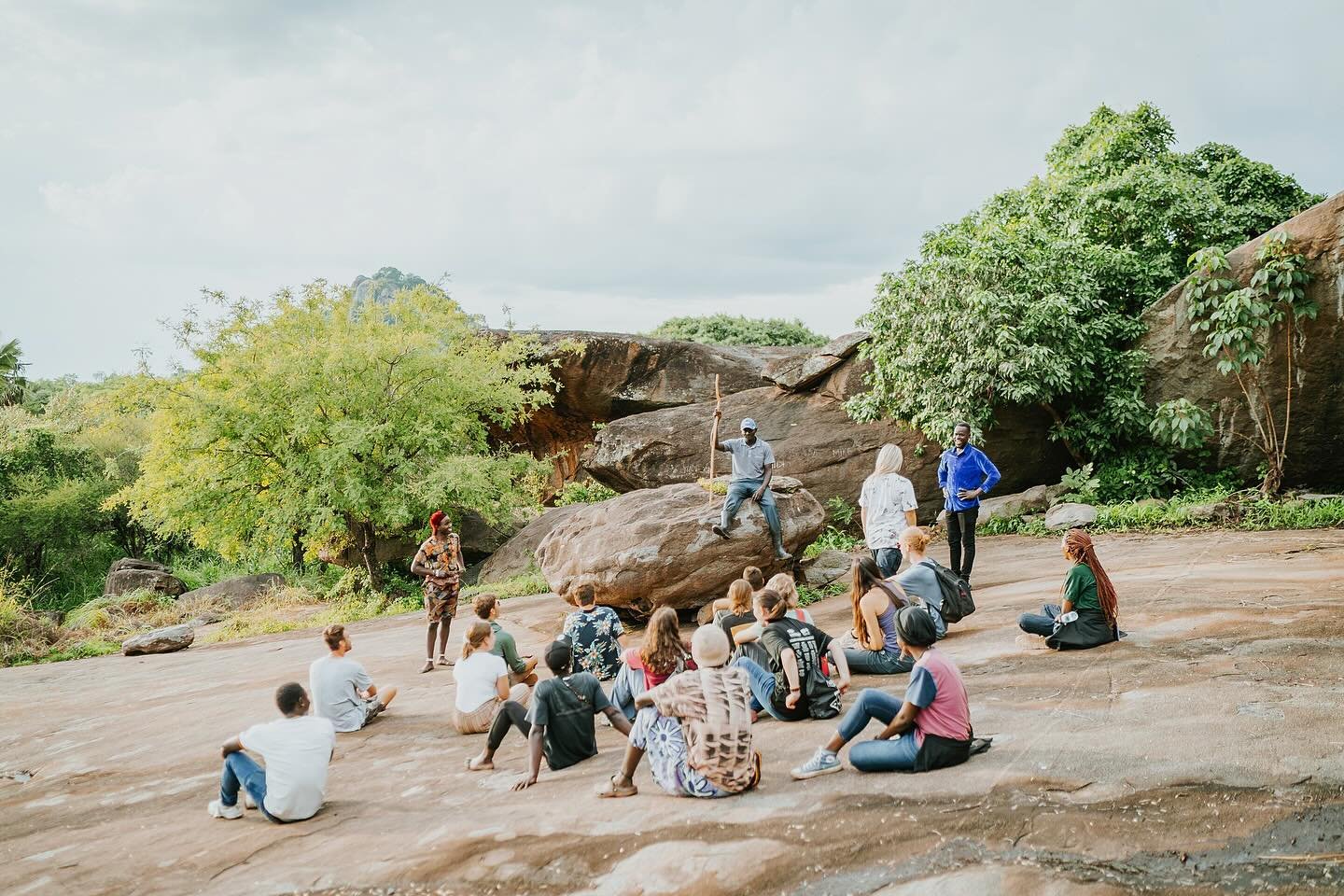 One of our groups recently serving in Uganda had the opportunity to see this former slave trading post. It was a very humbling experience to explore the rock where a &ldquo;judge&rdquo; would decide if you lived or died on the spot (where the man wit
