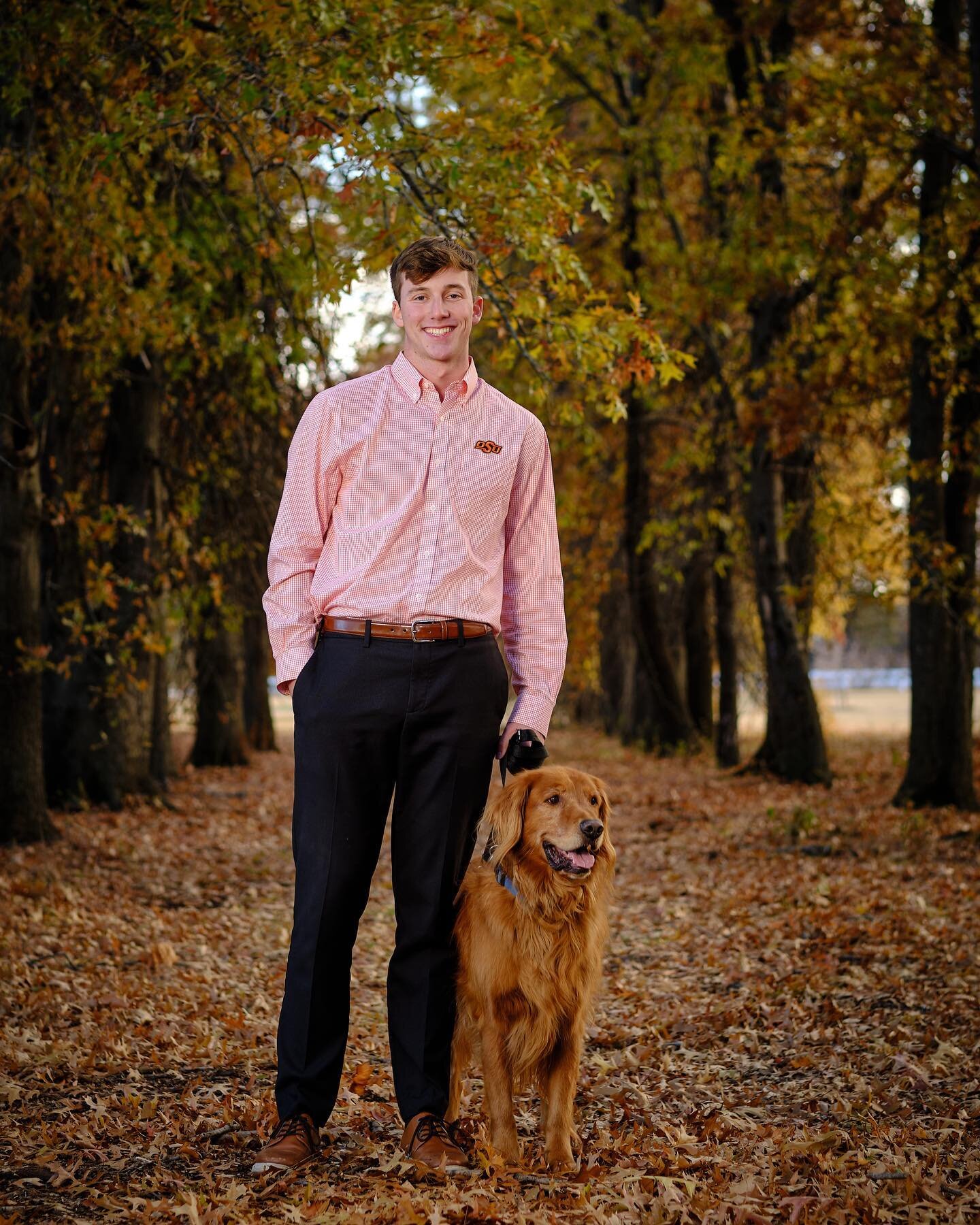 Graduating OSU Senior Corbin adores his companion Memphis.  An accomplished pilot, Corbin is also a flight instructor amassing stick hours to meet commercial captain requirements. I expect to see him behind the controls of a Southwest Airlines 737 Ma