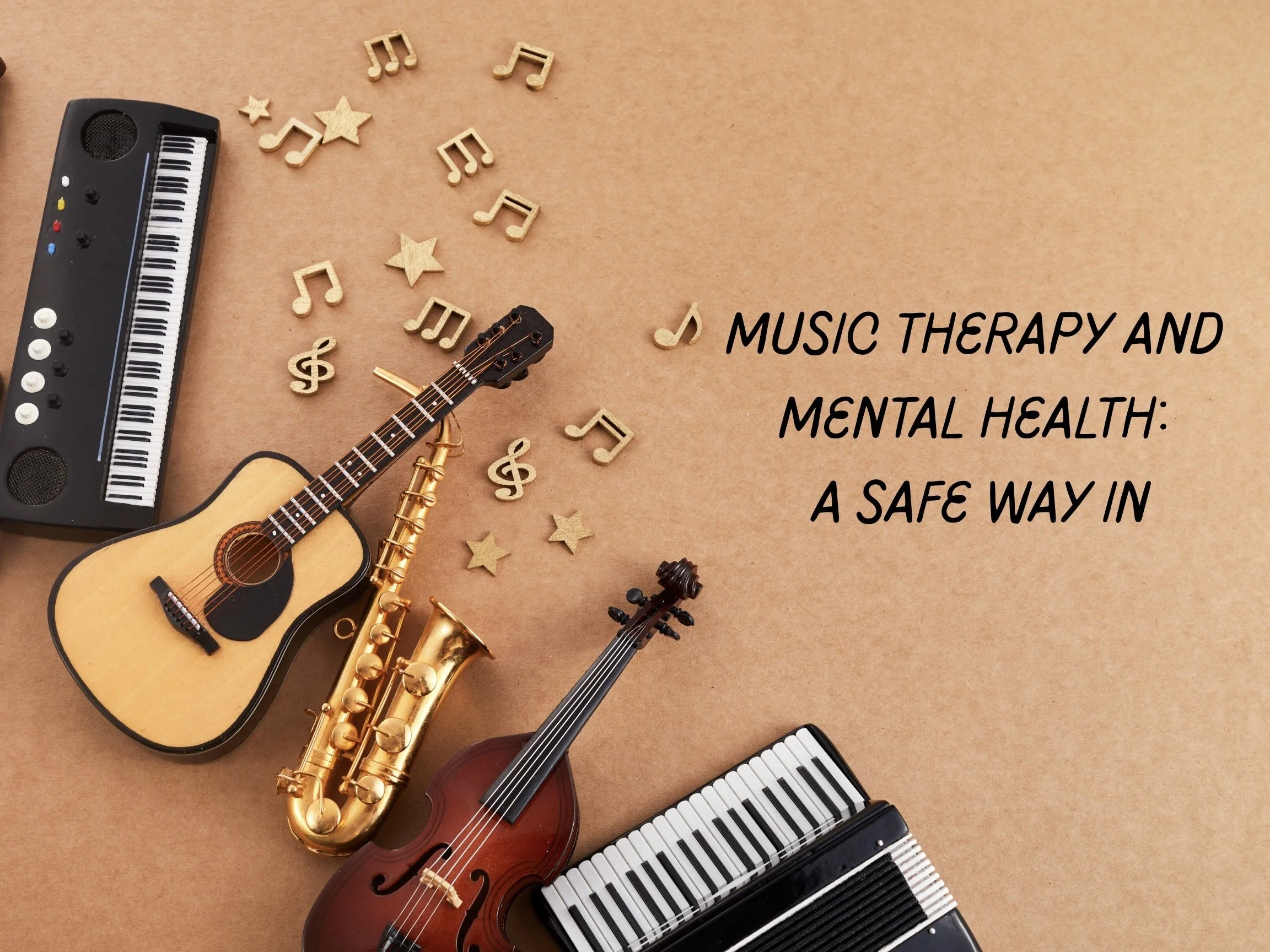 Music Therapy and Mental Health: A Safe Way In