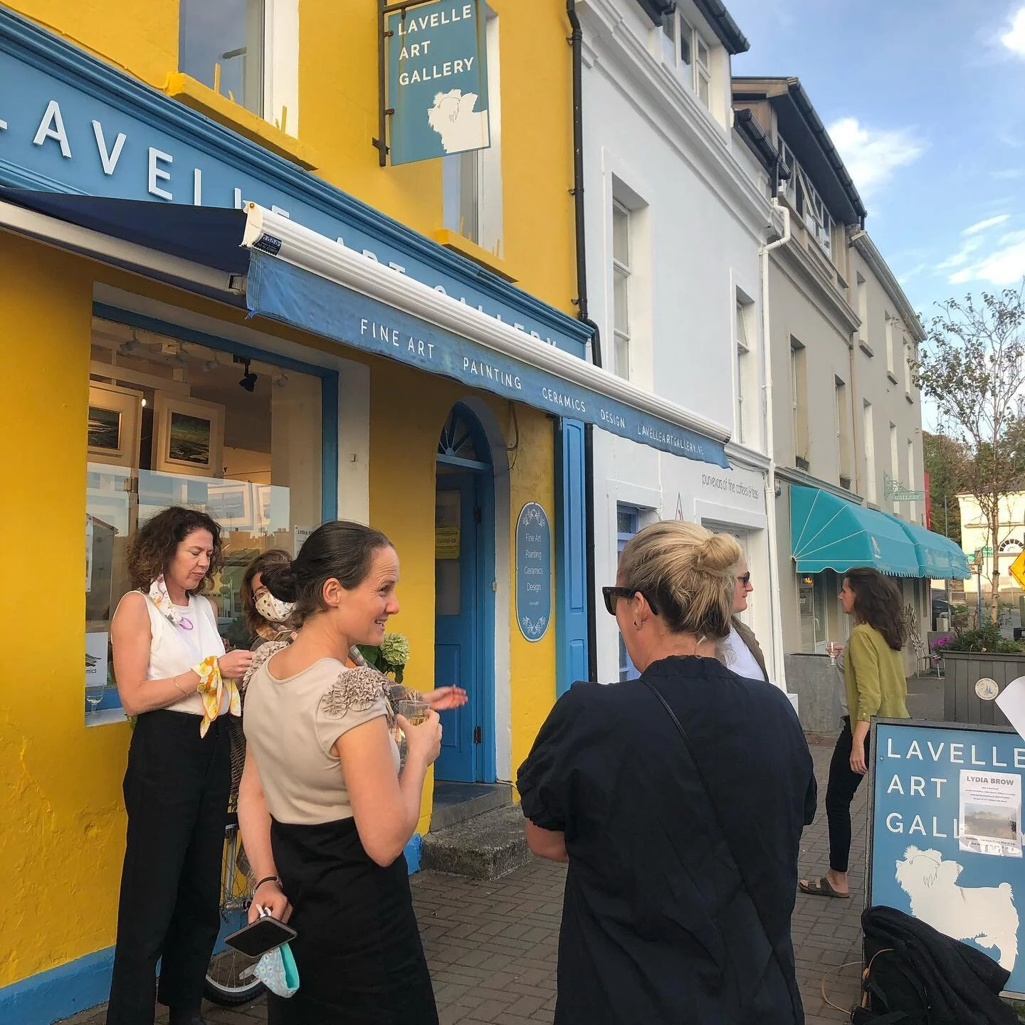 Thank you to everyone who has come to see my exhibition in @thelavelleartgallery for @clifdenartsfest if you haven&rsquo;t seen it yet please come along and see my work. The exhibition runs until the 26th of September 😊