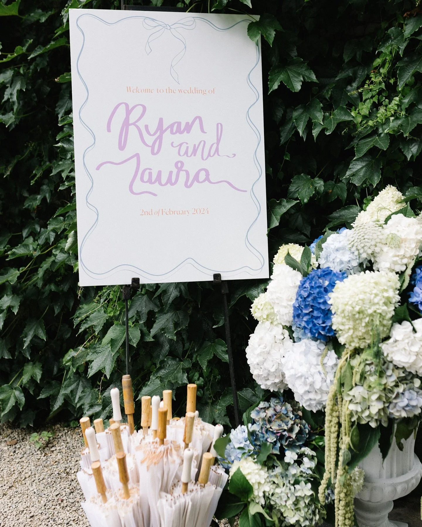 Ryan and Laura 💍

Featuring in the latest @togetherjournal Issue 35 the stunning couple with their incredible day with the @by.alice.official Just Married Fans were well needed it was a hot one 🪭