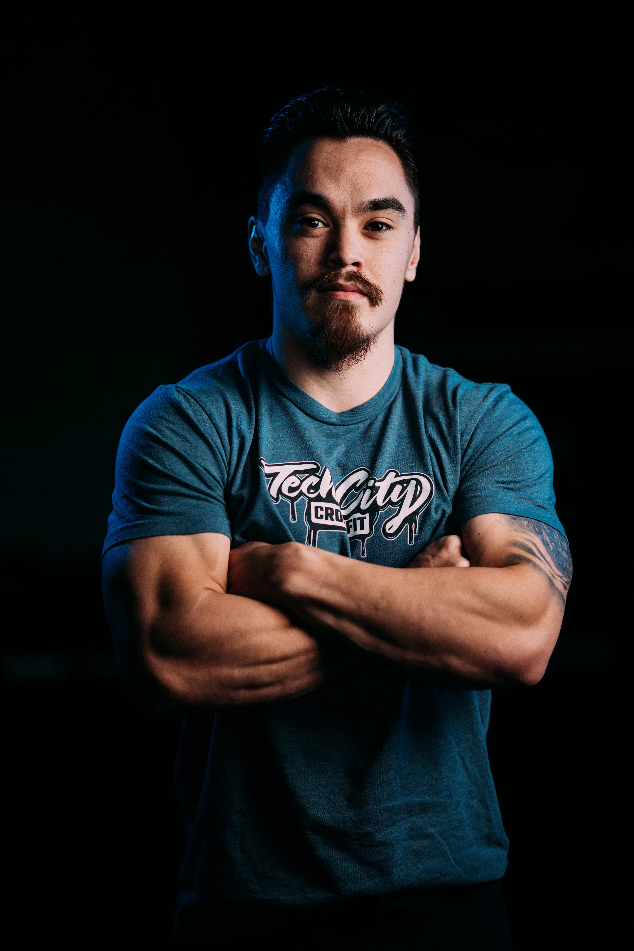 Coach Russell, owner and head coach of Tech City Fit in Sunnyvale, CA